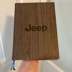 Jeep - Notebook - Hardcover with faux wood-grain finish